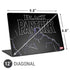 Marvel Black Panther Night Time Watch Universal Laptop 12in (9.8 x 6.8in) Skin